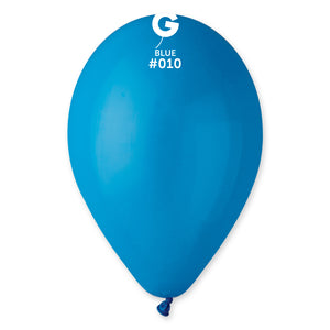 50 Count 12IN Blue Balloons