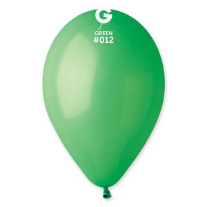 50 Count 12IN Green Balloons