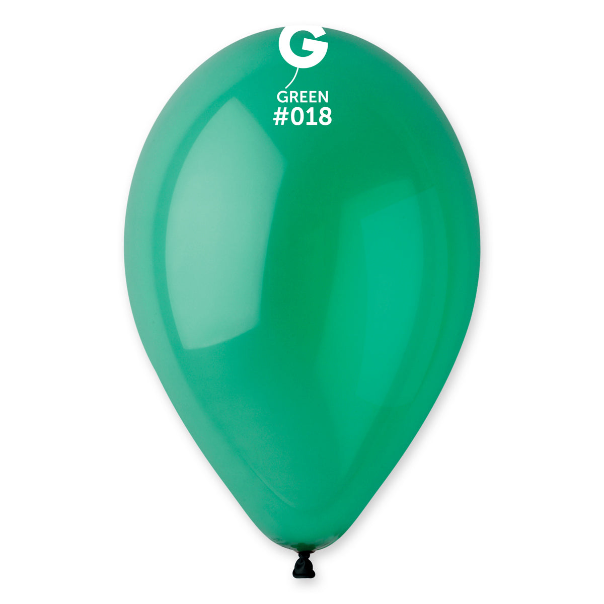 50 Count 12IN Crystal Green Balloons