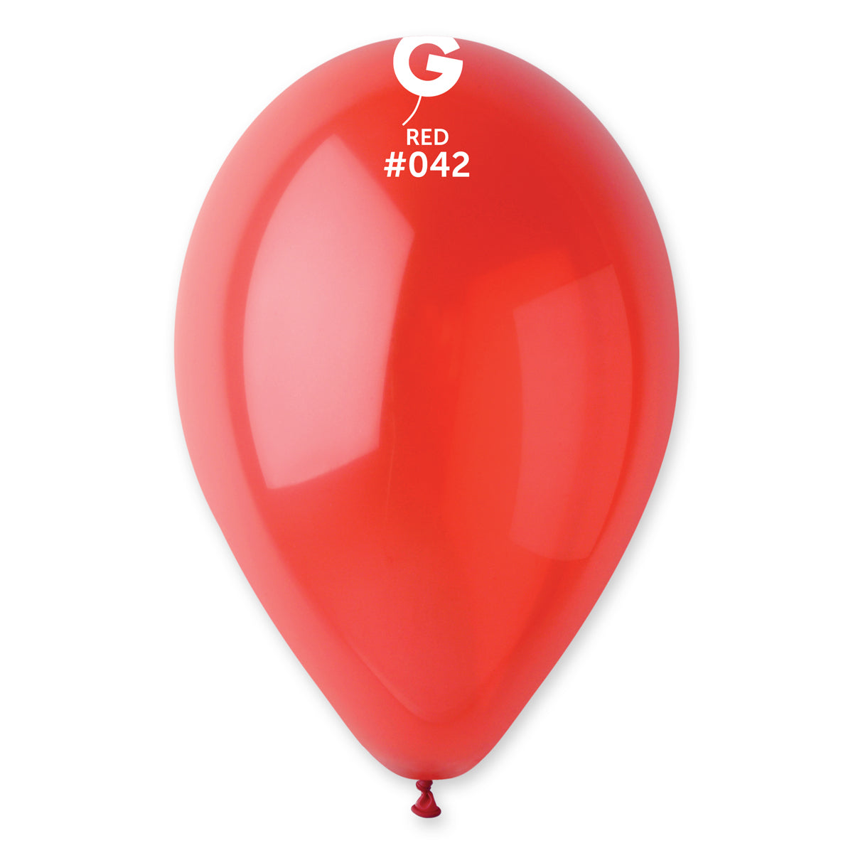 50 Count 12IN Crystall Red Balloons