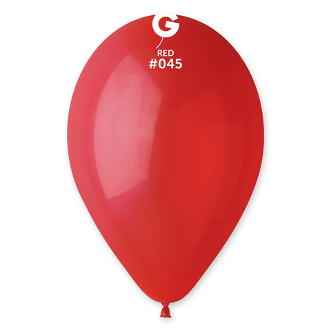 50 Count 12IN Red Balloons
