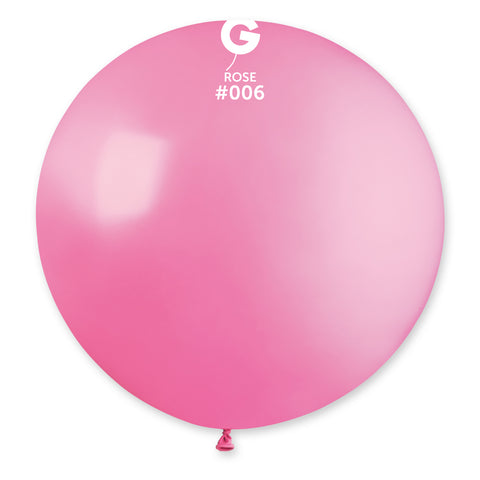 1 Count Rose Latex Balloon 31"