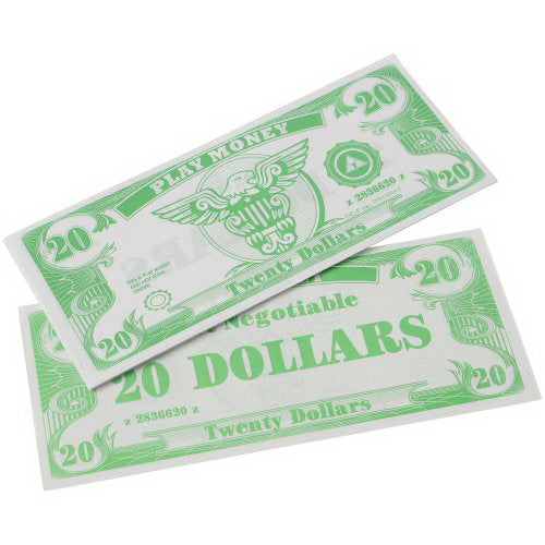 Play Money $20'S 1000CT