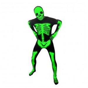 Morphsuit Skeleton Glow In Dark Large