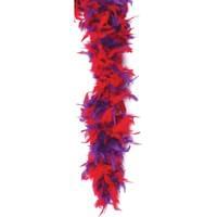 Red/Purple Feather Boa