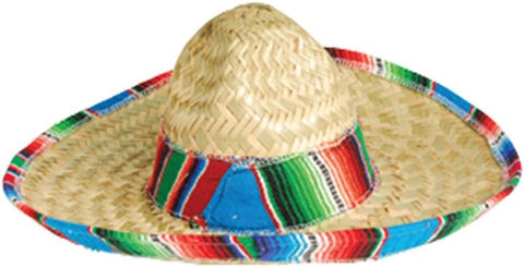 C. Hat Sombrero w/Fabric Band and Ribbin