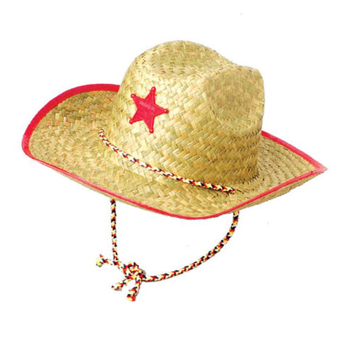Child Size Straw Cowboy Hat