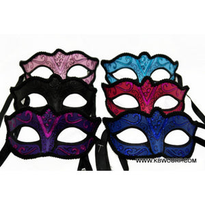 Mask Venetian Eyemask Asst Colors