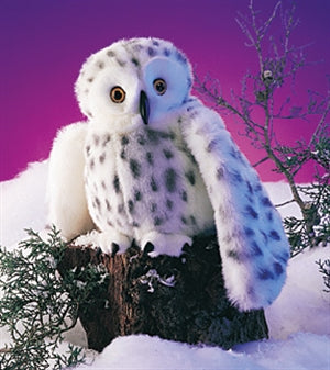 Puppet Snow Owl