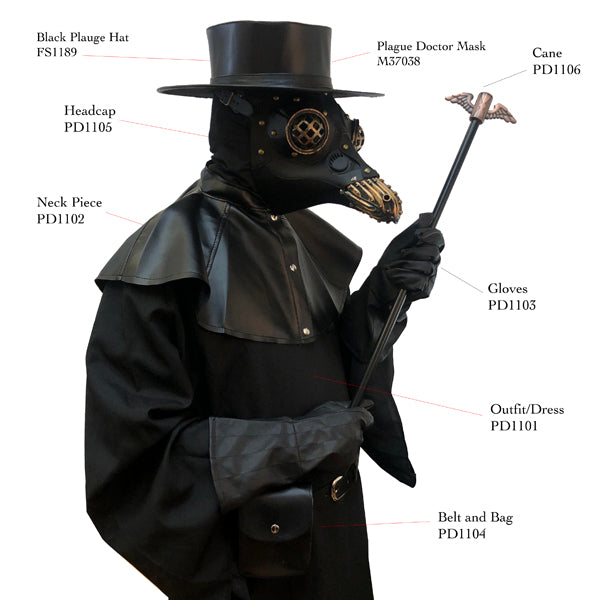 Plague Doctor Costume Full Set