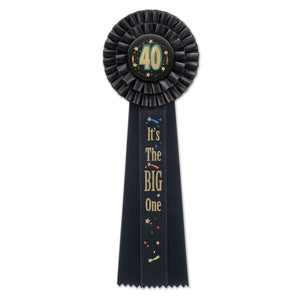 Ribbon Deluxe Rosette 40 Its The Big One