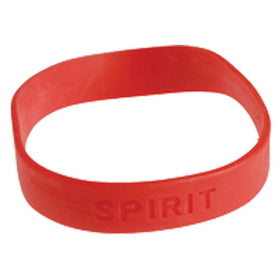 Bracelets Spirit Red Rubber 12CT