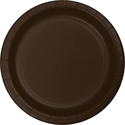 6 7/8" Round Paper Plates - 24CT