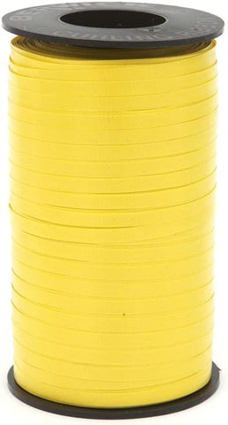 Daffodil Yellow Curling Ribbon 3/16" X 500 Yards