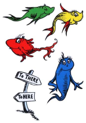 Patch One Fish Two Fish Dr Suess