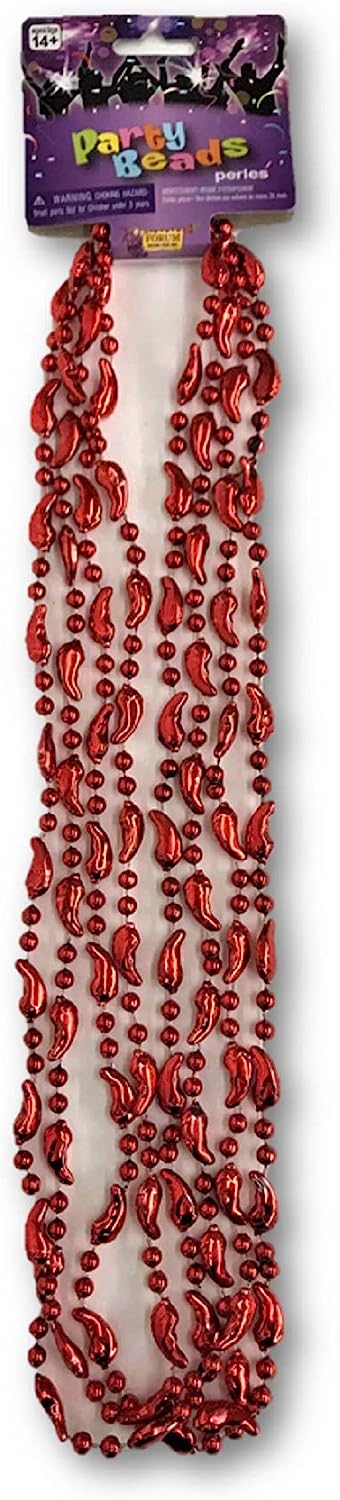 Beads Mini Chilli Peppers 4CT