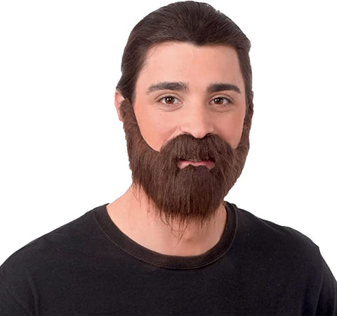 Beard and Mustache Brown