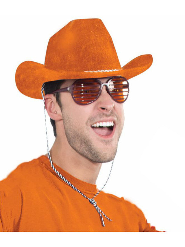 Orange Cowboy Hat