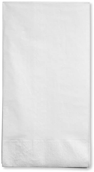 12 7/8" X 16" Guest Napkins - White - 16CT