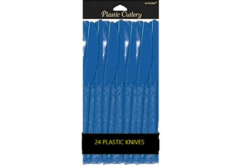 Plastic Knives - Marine Blue - 24CT (Discontinued)