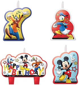Mickey and the Roadster Racers Birthday Candle Set - PC