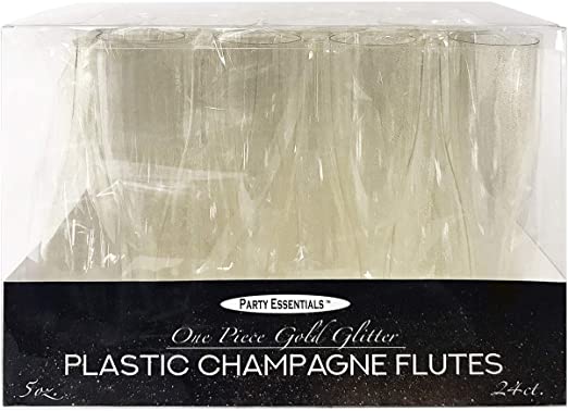 Glasses Champagne Flutes Glitt 1 PC 24CT