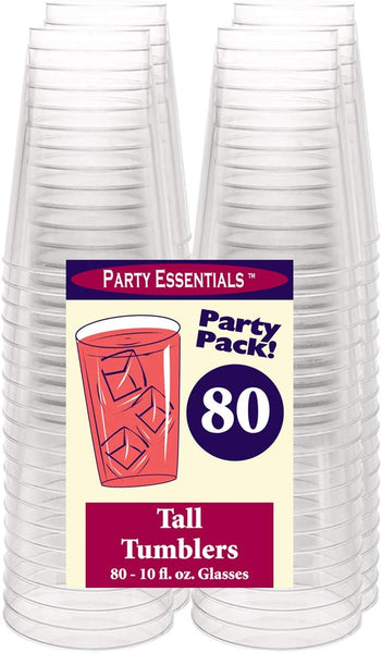 Glassses Tumblers Clear 10OZ 80CT
