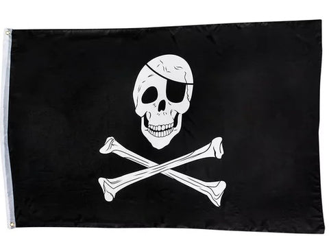 Flag 3X5 Skull and Crossbones