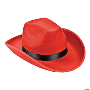 Hat Cowboy Red