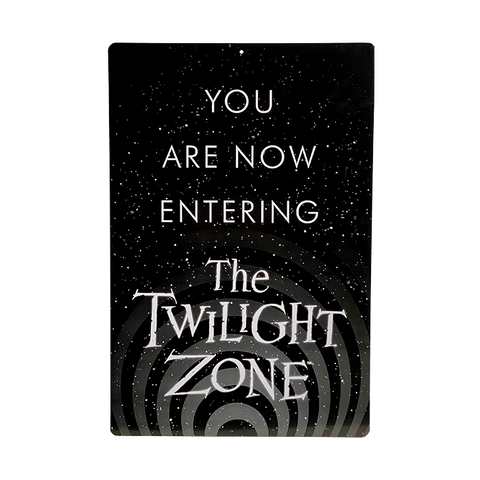 Sign Metal Twilight Zone