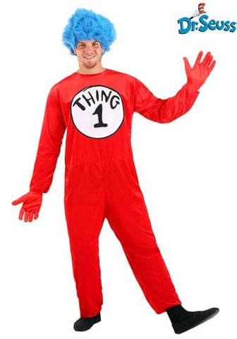 Thing 1&2 Adult w/ Wig S/M