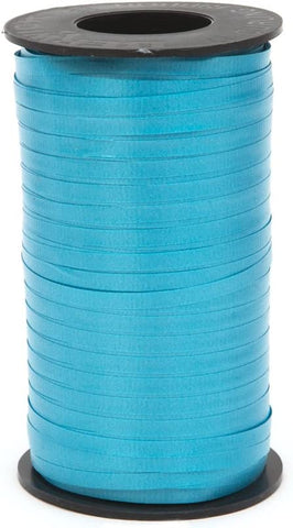 Turquoise Curling Ribbon 3/16" X 500 Yards