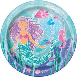 Mermaid Dinner Party Plates